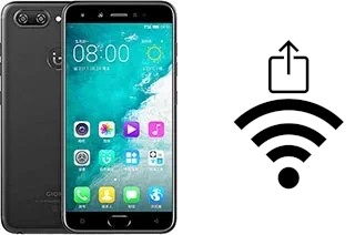 How to generate a QR code with the Wi-Fi password on a Gionee S10