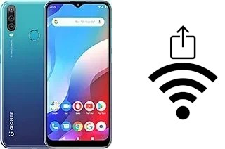 How to generate a Wi-Fi QR code on an Gionee S12 Lite