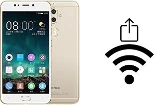 How to generate a QR code with the Wi-Fi password on a Gionee S9