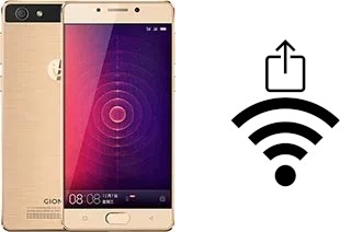 How to generate a QR code with the Wi-Fi password on a Gionee Steel 2