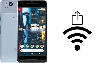 How to generate a QR code with the Wi-Fi password on a Google Pixel 2