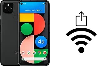 How to generate a Wi-Fi QR code on an Google Pixel 4a 5G