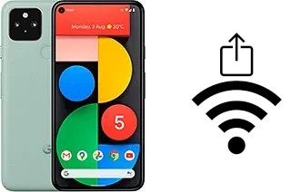 How to generate a Wi-Fi QR code on an Google Pixel 5