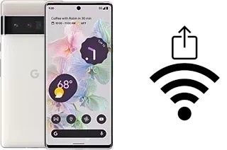 How to generate a Wi-Fi QR code on an Google Pixel 6 Pro