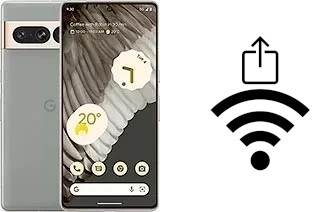 How to generate a Wi-Fi QR code on an Google Pixel 7 Pro