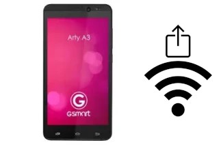 How to generate a QR code with the Wi-Fi password on a GSmart Arty A3