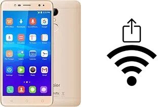 How to generate a QR code with the Wi-Fi password on a Haier L7