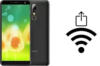 How to generate a QR code with the Wi-Fi password on a Haier L8