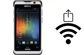 How to generate a QR code with the Wi-Fi password on a Handheld Nautiz X1