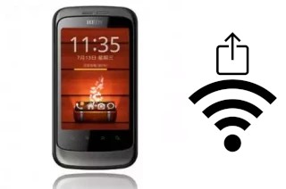 How to generate a QR code with the Wi-Fi password on a Hedy HEDY H701