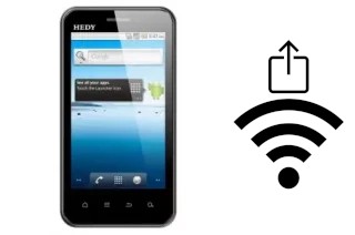 How to generate a QR code with the Wi-Fi password on a Hedy HEDY S803