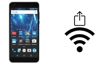 How to generate a QR code with the Wi-Fi password on a Highscreen Easy XL Pro