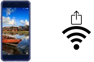 How to generate a QR code with the Wi-Fi password on a HiSense A2 Pro