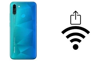 How to generate a QR code with the Wi-Fi password on a HiSense E40