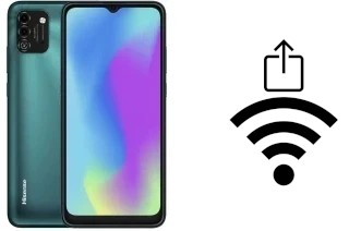 How to generate a QR code with the Wi-Fi password on a HiSense e50 lite