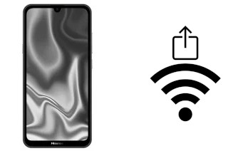 How to generate a QR code with the Wi-Fi password on a HiSense Infinity E Max