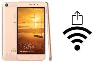 How to generate a QR code with the Wi-Fi password on a HiSense Infinity Faith