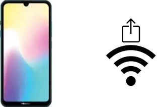 How to generate a QR code with the Wi-Fi password on a HiSense Infinity H30 Lite