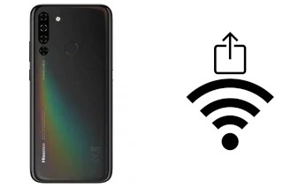 How to generate a QR code with the Wi-Fi password on a HiSense INFINITY H40 Lite