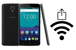 How to generate a QR code with the Wi-Fi password on a HiSense T5 Plus