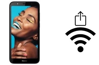 How to generate a QR code with the Wi-Fi password on a HiSense U40