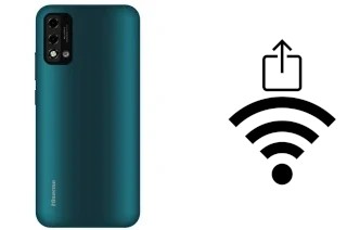 How to generate a QR code with the Wi-Fi password on a HiSense U50