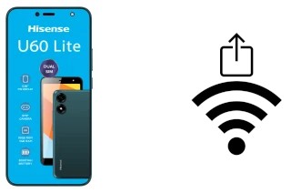 How to generate a Wi-Fi QR code on an HiSense U60 Lite