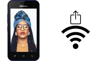 How to generate a QR code with the Wi-Fi password on a HiSense U605