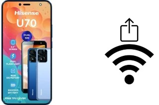 How to generate a Wi-Fi QR code on an HiSense U70