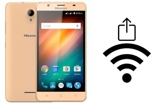 How to generate a QR code with the Wi-Fi password on a HiSense U989 Pro