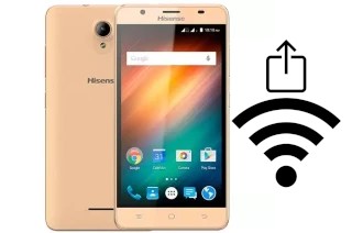 How to generate a QR code with the Wi-Fi password on a HiSense U989