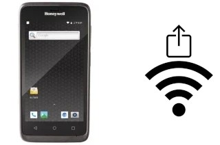 How to generate a QR code with the Wi-Fi password on a Honeywell EDA51