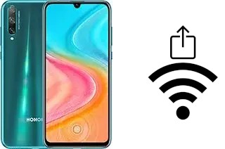 How to generate a QR code with the Wi-Fi password on a Honor 20 lite (China)