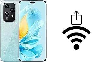 How to generate a QR code with the Wi-Fi password on a Honor 200 Lite