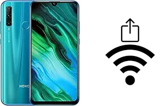 How to generate a QR code with the Wi-Fi password on a Honor 20e