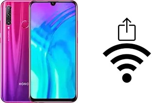 How to generate a QR code with the Wi-Fi password on a Honor 20i