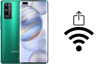 How to generate a Wi-Fi QR code on an Honor 30 Pro