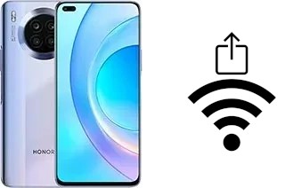 How to generate a Wi-Fi QR code on an Honor 50 Lite