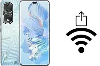 How to generate a Wi-Fi QR code on an Honor 80 Pro