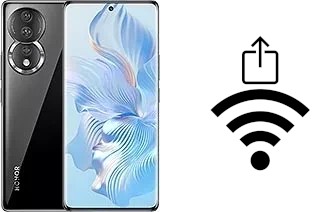 How to generate a Wi-Fi QR code on an Honor 80