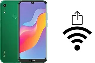 How to generate a Wi-Fi QR code on an Honor 8A Prime