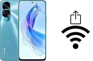 How to generate a QR code with the Wi-Fi password on a Honor 90 Lite