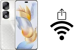 How to generate a Wi-Fi QR code on an Honor 90 Pro