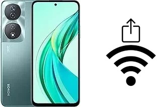 How to generate a Wi-Fi QR code on an Honor 90 Smart