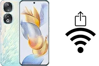 How to generate a Wi-Fi QR code on an Honor 90