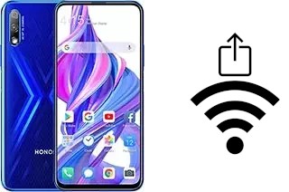 How to generate a Wi-Fi QR code on an Honor 9X (China)