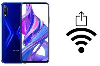 How to generate a QR code with the Wi-Fi password on a Honor 9X