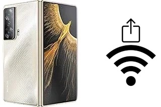 How to generate a Wi-Fi QR code on an Honor Magic Vs Ultimate