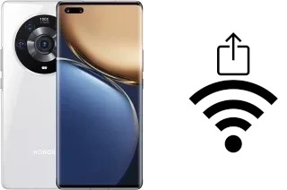 How to generate a Wi-Fi QR code on an Honor Magic3 Pro