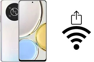 How to generate a Wi-Fi QR code on an Honor Magic4 Lite